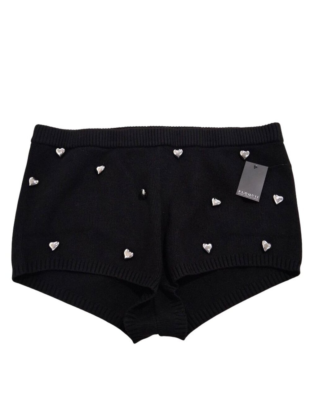Eloquii Heart Stud Sweater Hot Short Size 22/24 NWT